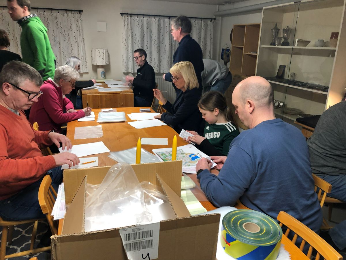 image: Kartpackning inför Hallandspremiären 5 mars - din hjälp behövs